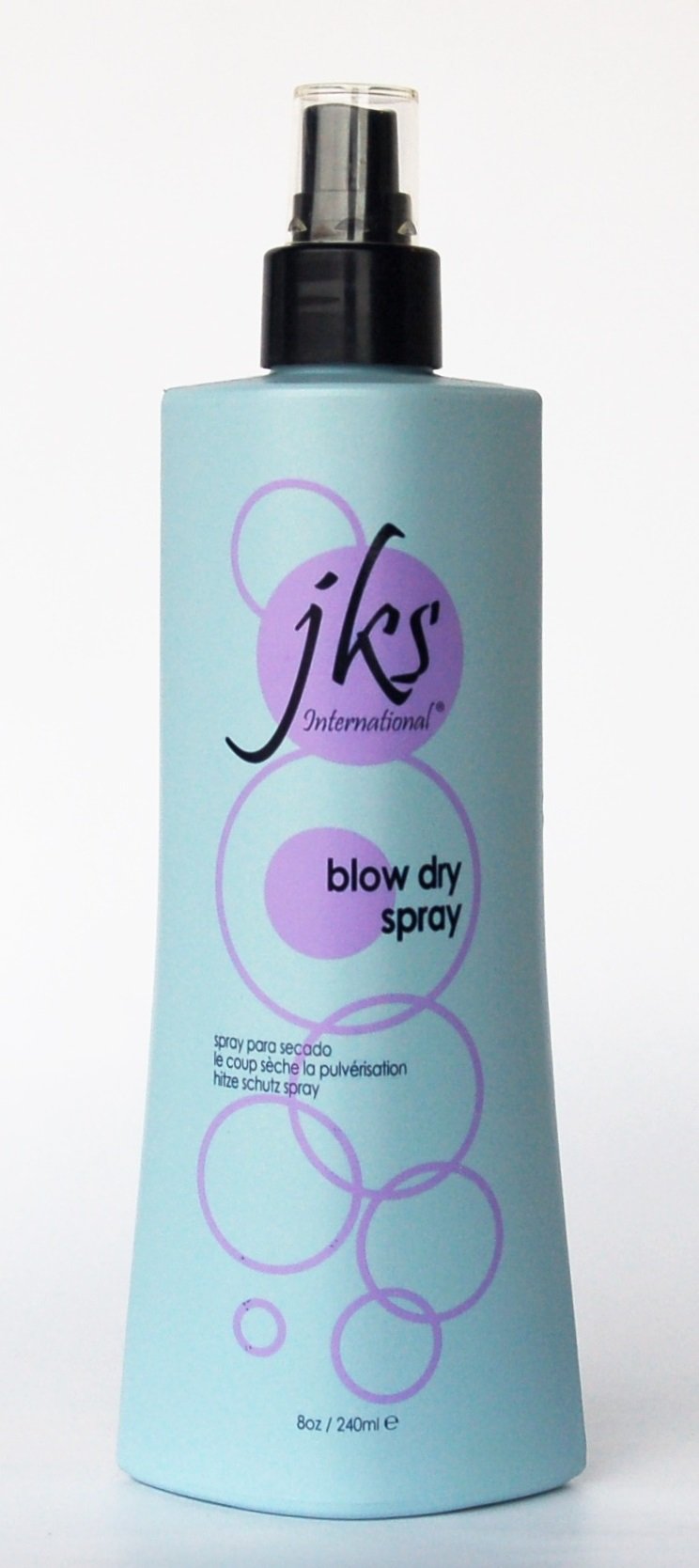 Jks Blow Dry Spray - 8 Ounce Heat Protectant For Smooth, Frizz-Free Hair Styling