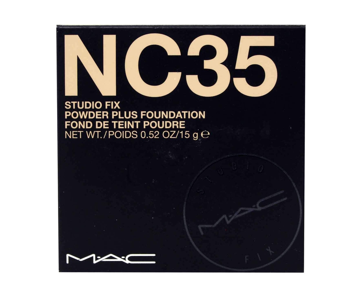 Mac Studio Fix Powder Plus Foundation Nc35 - 0.52 Ounce For Women, Long-Lasting Coverage