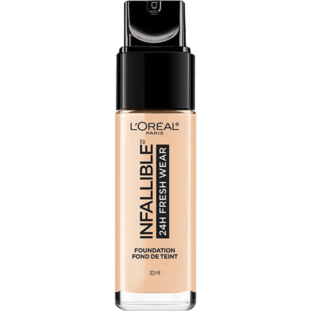 L'Oreal Paris Infallible 24Hr Fresh Wear Foundation, Ivory, 1 Fl Oz - Lightweight Coverage