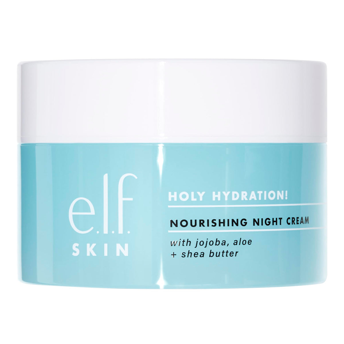 E.L.F. Skin Holy Hydration! Night Cream, Ultra-Hydrating Moisturizer With Shea Butter, 1.76