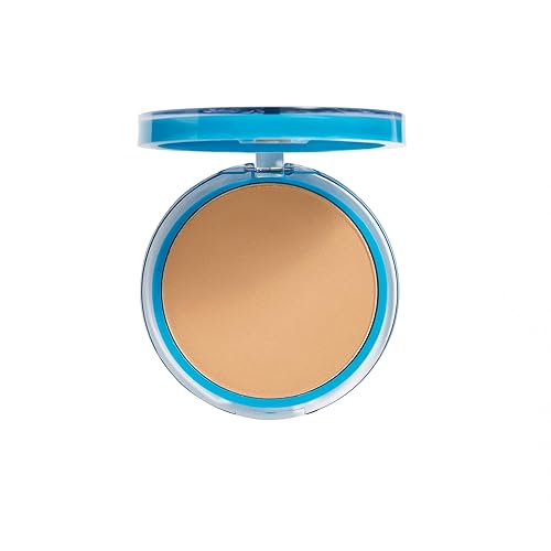 Covergirl Clean Matte Pressed Powder, Soft Honey 555, 0.35 Oz - Long-Lasting Matte Finish