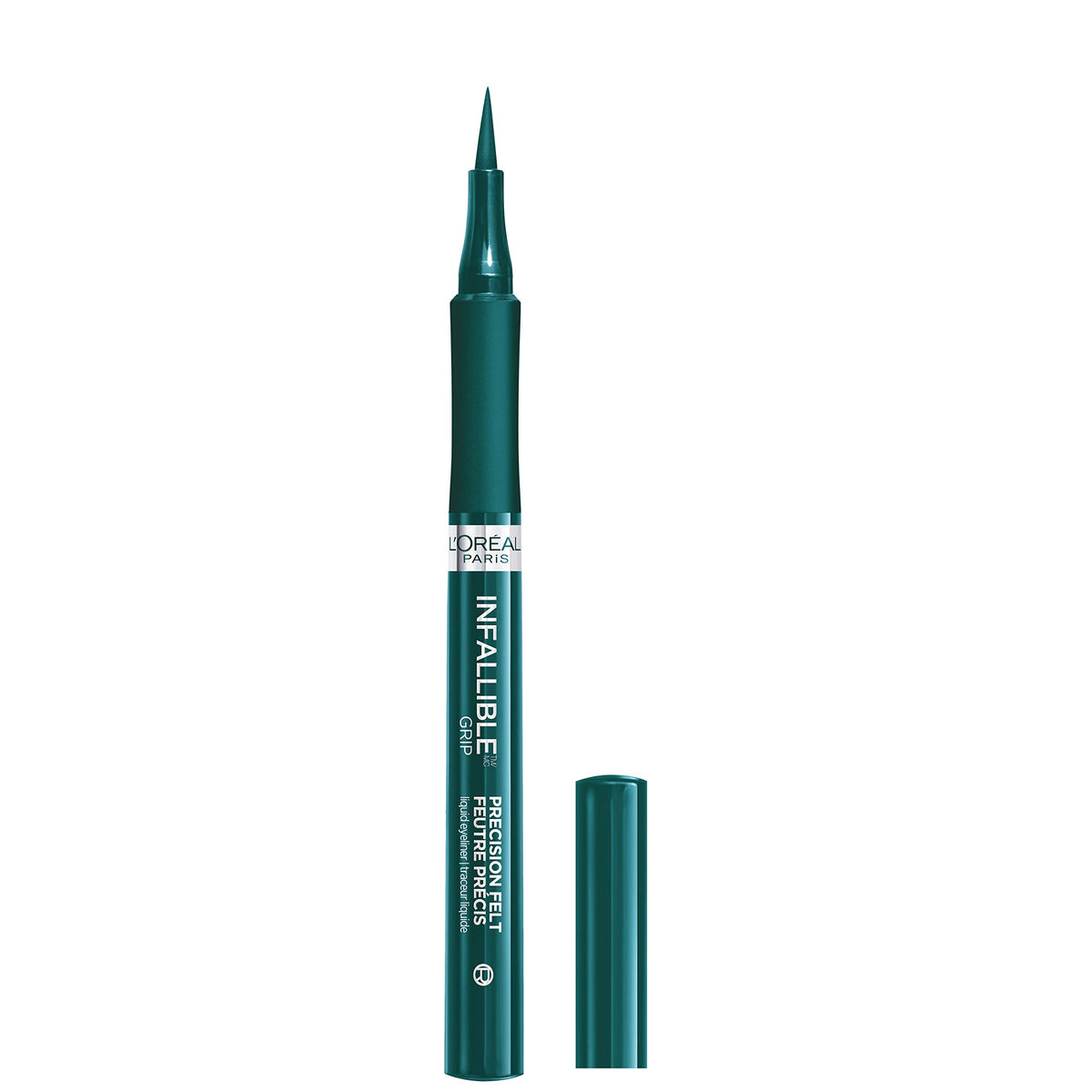 L’Oréal Paris Infallible Grip Precision Felt Eyeliner, Waterproof, Smudge Resistant, Green, 0.03 Oz