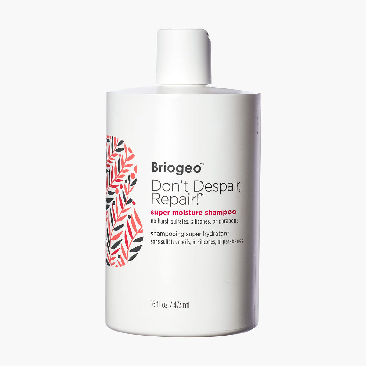 Briogeo Don'T Despair, Repair! Moisture Shampoo For Dry Damaged Hair, 16 Fl Oz, Vegan, Cruel