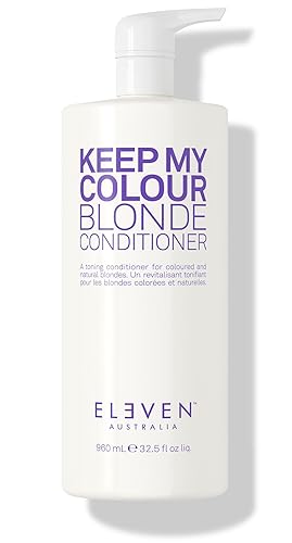 Eleven Australia Keep My Colour Blonde Conditioner - 32.5 Fl Oz For Coloured & Natural Blondes