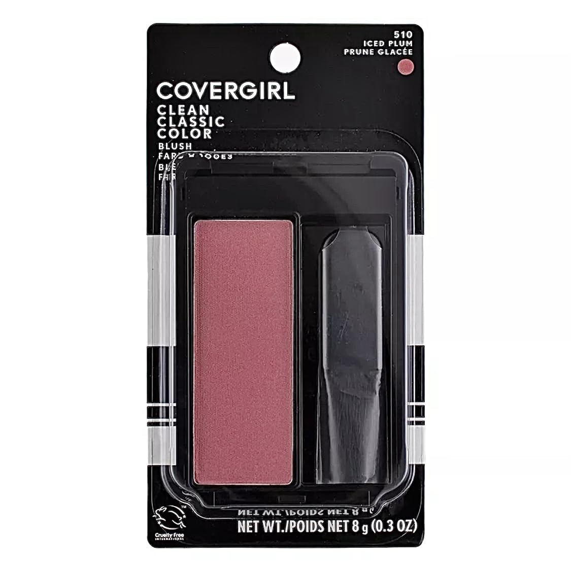 Covergirl Classic Powder Blush, Iced Plum - 0.3 Fl Oz, 2 Count - Smooth & Fl