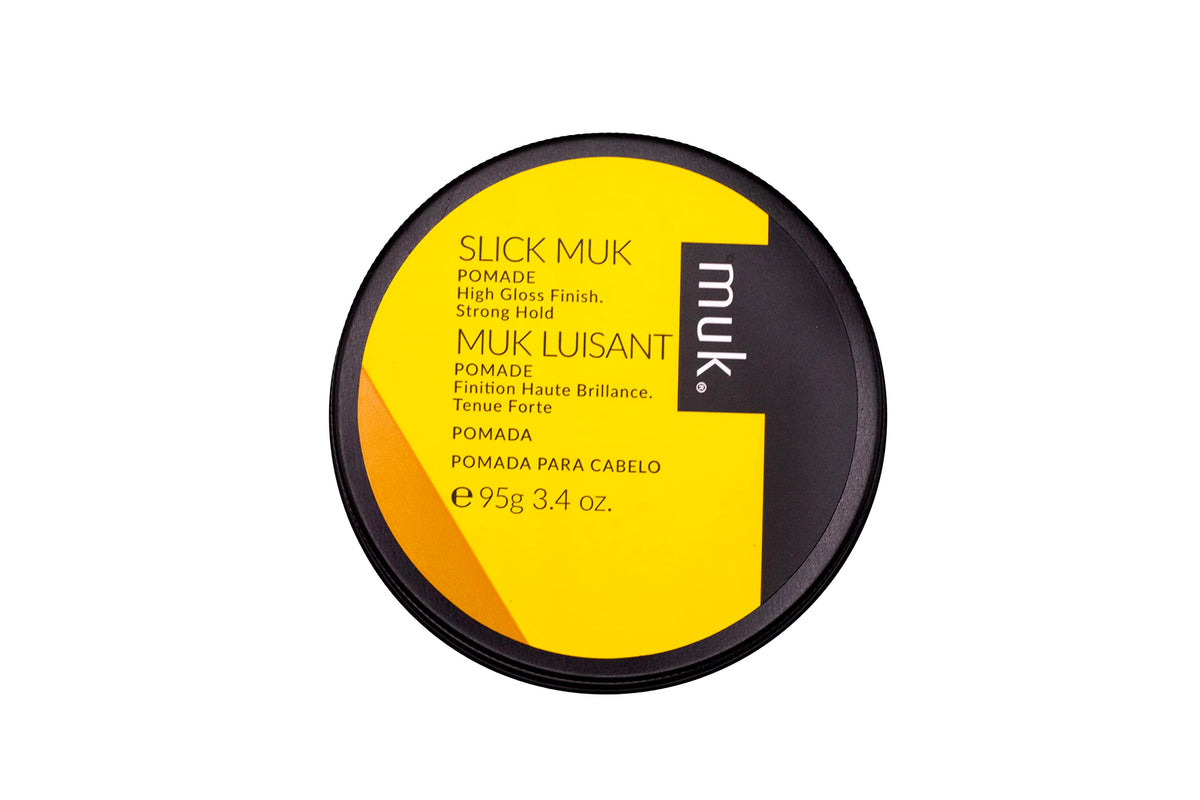 Muk Haircare Slick Muk High Gloss Pomade, 3.4oz - Strong Hold, Coconut Vanilla Fragrance