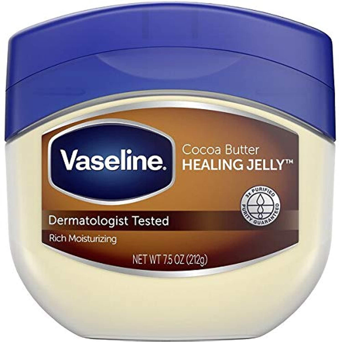 Vaseline Cocoa Butter Petroleum Jelly 7.5Oz (3 Pack) - Moisturizing Skin Care