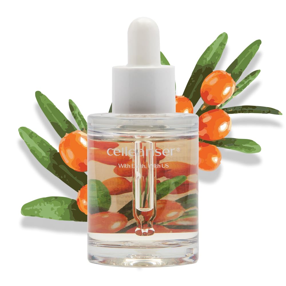 Celleanser Real Sea Buckthorn Ampoule 100% Extract Water For Facial Skin Care 30Ml