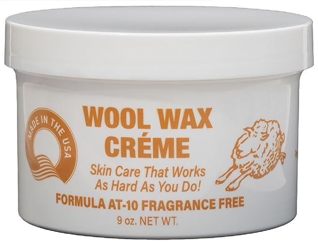 Wool Wax Fragrance-Free Skin Care Creme - 9 Ounce Moisturizer For Dry Skin