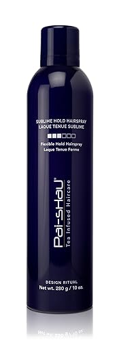 Pai-Shau Sublime Hold Hairspray - Medium Hold, Flexible, 10 Oz - Salon Quality Styling