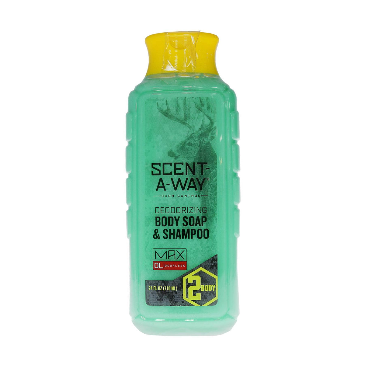 Hunters Specialties Scent-A-Way Max Odorless Soap & Shampoo - 24 Oz Green For Hunters & Campers