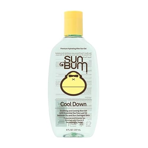 Sun Bum Aloe Vera Gel - Vegan After Sun Care For Sunburn Relief & Hydration, 8 Oz