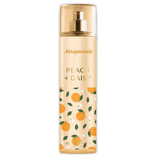 Aeropostale Peach + Daisy Body Mist, 8 Fl Oz - Refreshing Fragrance For Daily Use