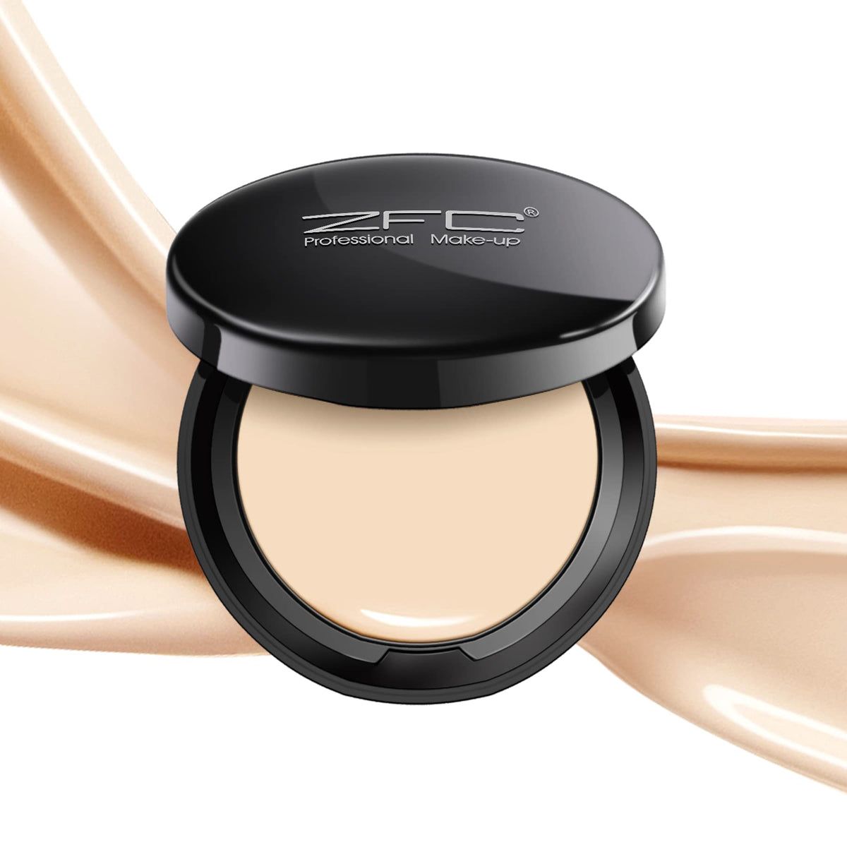 Zfc Foundation Makeup Concealer, Medium-To-Full Coverage, 12Hr Waterproof, Ivory-A01, 0.67 Oz