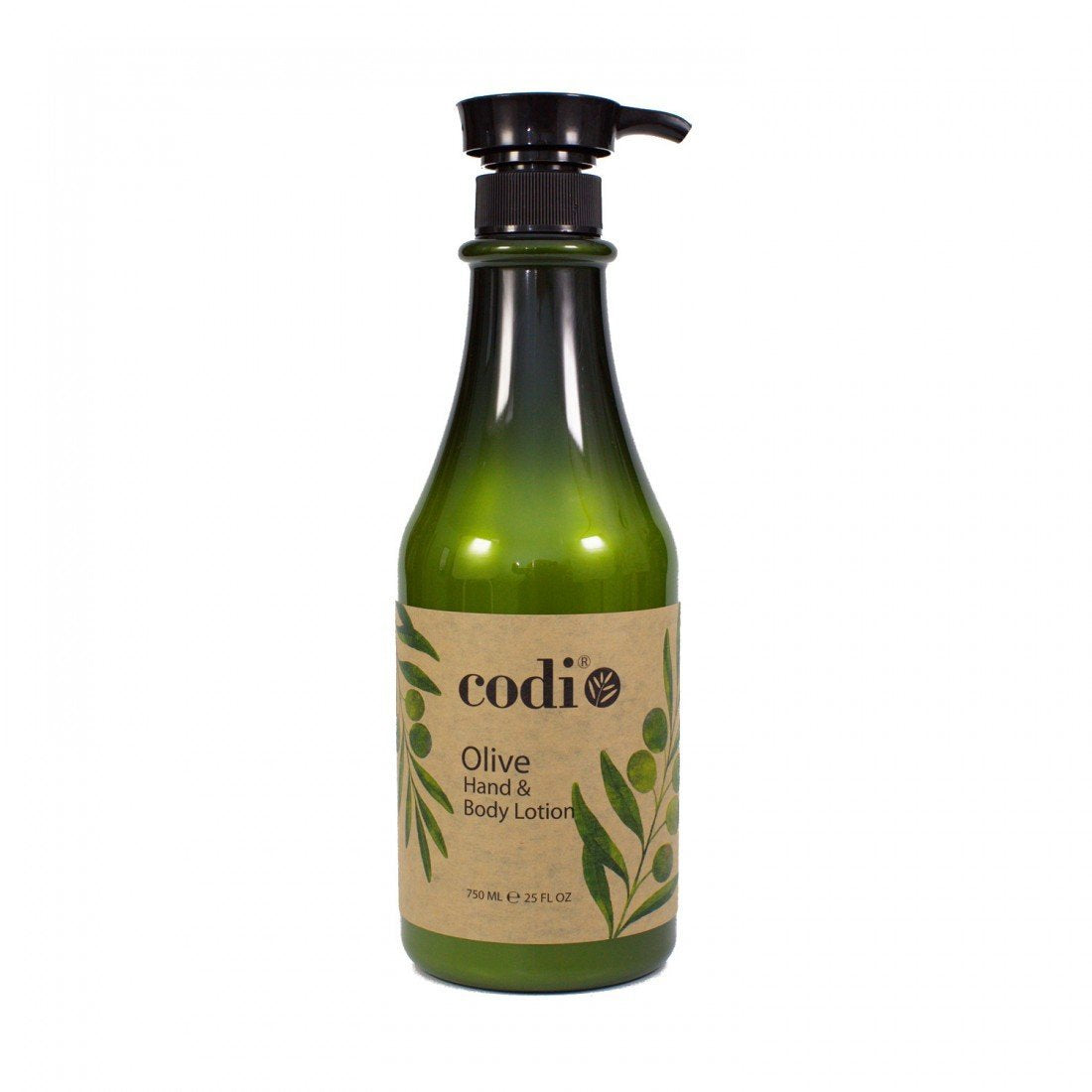 Codi Olive Hand & Body Lotion 750Ml - Nourishing Moisturizer For Soft Skin, 25Oz