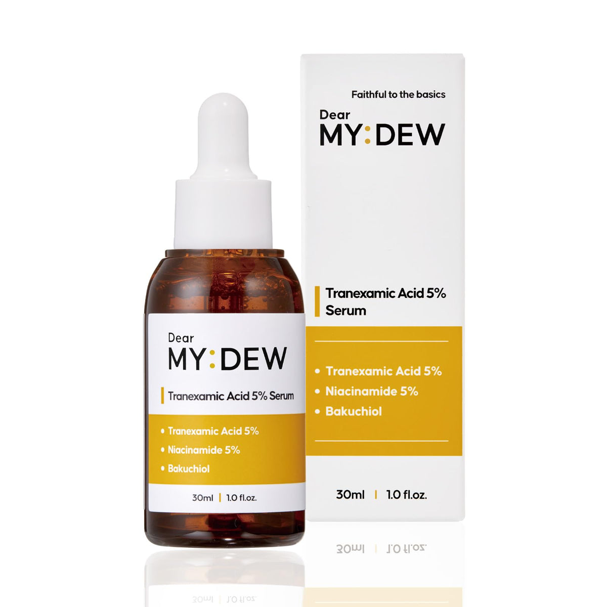 Dearmydew 5% Tranexamic Acid Serum With Niacinamide, Fade Dark Spots, 1 Fl Oz