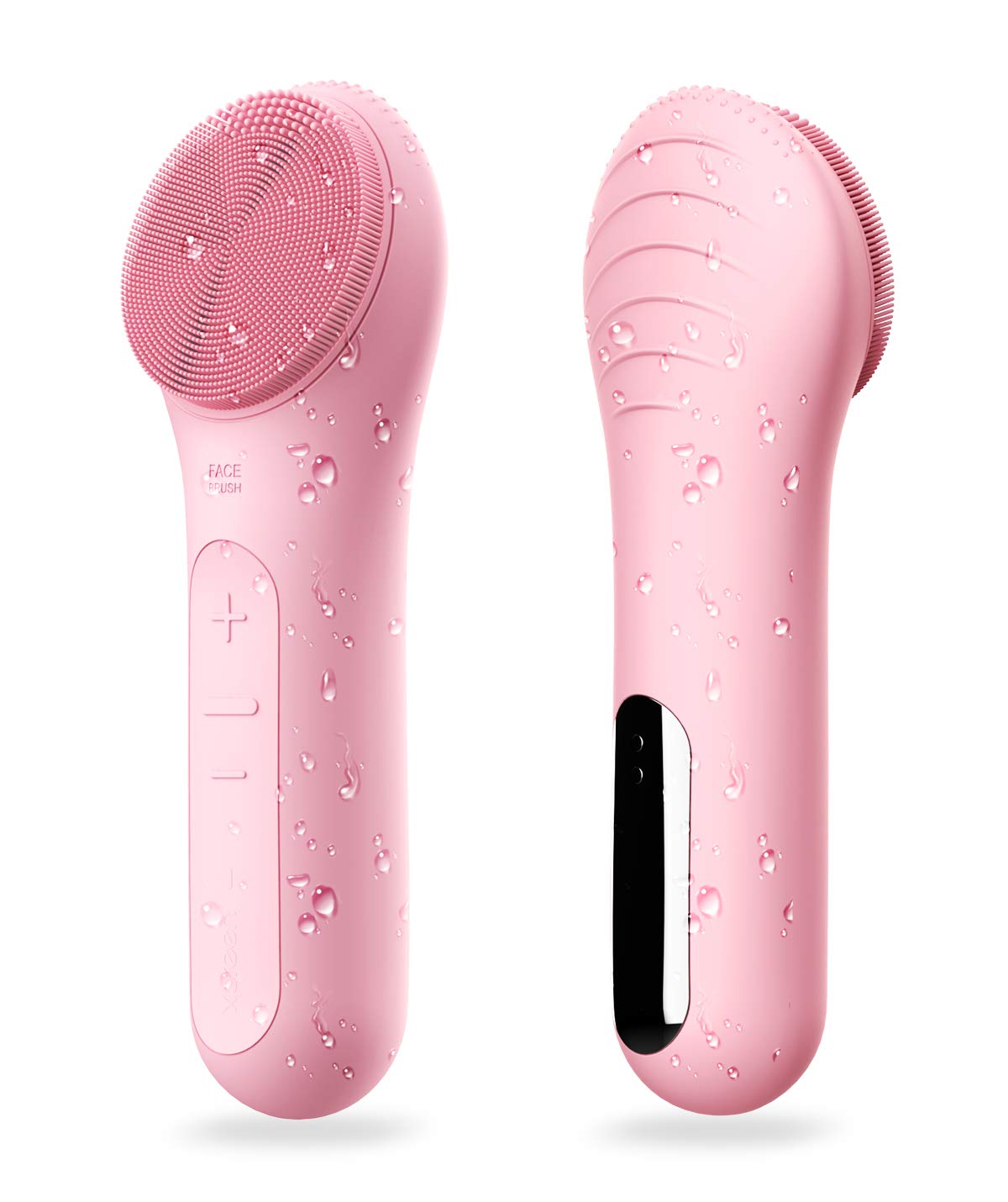 Någracoola Pink Facial Cleansing Brush - Waterproof Electric Scrubber For Men & Women