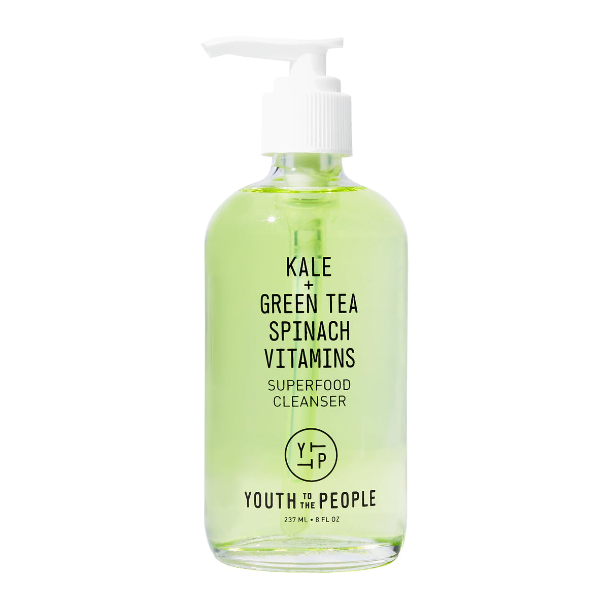 Youth To The People Superfood Facial Cleanser - 8 Fl Oz, Vegan Kale & Green Tea Face Wash