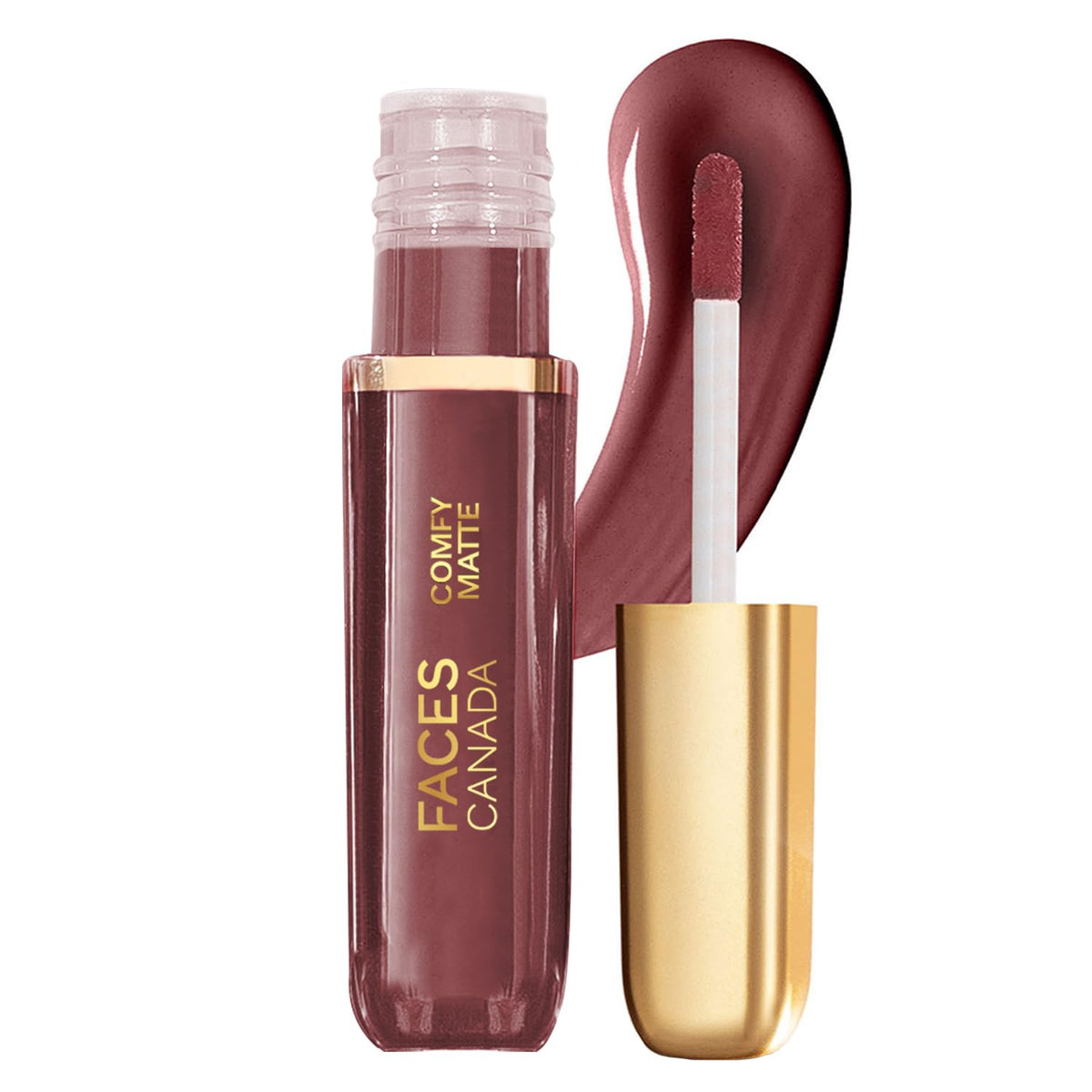 Facescanada Comfy Matte Liquid Lipstick - Note To Self, 10 Hr Long Lasting, Infused With Almond Oil