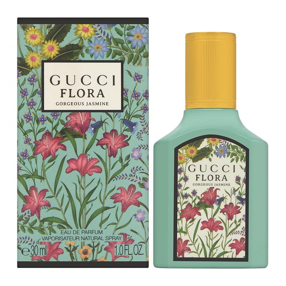 Gucci Flora Gorgeous Jasmine Eau De Parfum Spray 1 Oz For Women - Luxury Fragrance