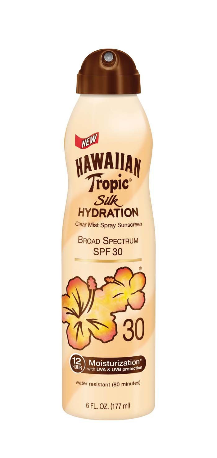 Hawaiian Tropic Silk Hydration Spf 30 Continuous Spray Sunscreen, 6 Fl Oz