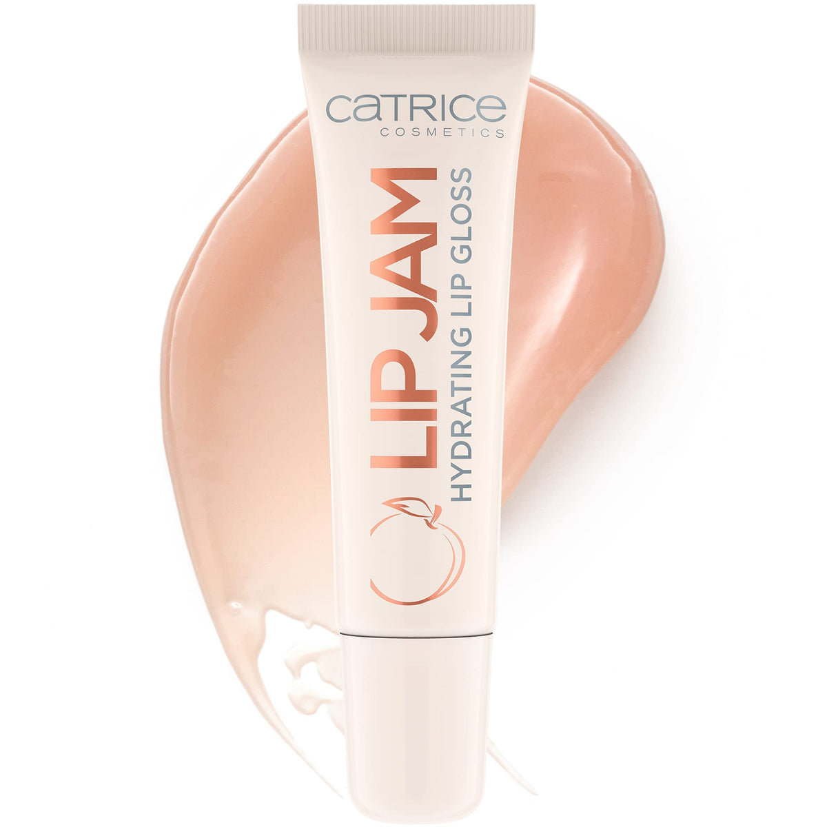 Catrice Lip Jam Hydrating Lip Gloss - Non-Sticky, Shiny Finish, Vegan, 030 A Little Peach of Heaven