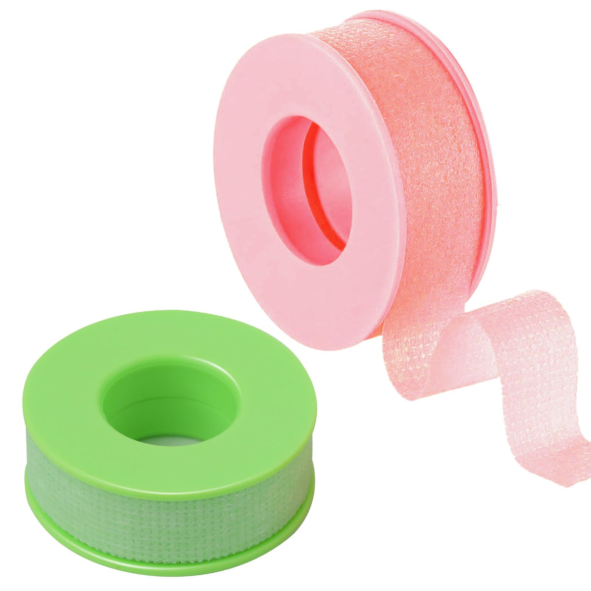 Obeyalash Silicone Gel Lash Tape - 2 Rolls, 7.9 Yards, Medical Micropore Tape For Sensitive Skin