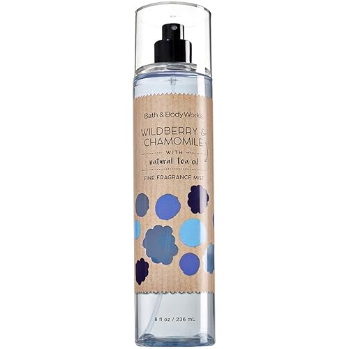 Bath & Body Works Wildberry & Chamomile Fine Fragrance Mist, 8 Fl Oz Spray