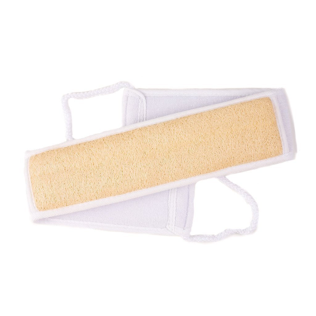 Daylee Naturals Exfoliating Loofah Back Scrubber - Shower Tool For Men & Women