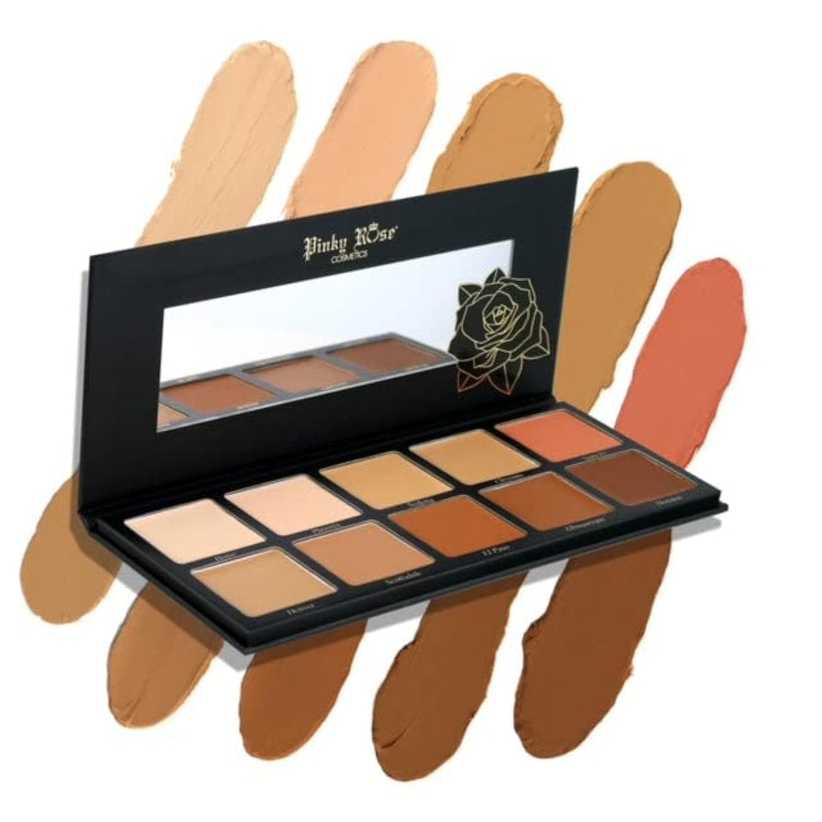 Pinky Rose Cosmetics Extreme Contour Palette 2 - Versatile Pink Makeup For Flawless Looks