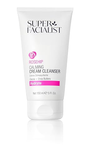 Super Facialist Rosehip Calming Creamy Cleanser 150Ml - Hydrating & Ph Balancing Skin Care