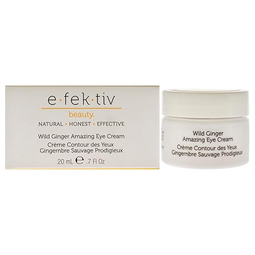 E.Fek.Tiv Wild Ginger Eye Cream - Vegan, Hydrating, Collagen Booster, 0.7 Fl Oz, Unisex