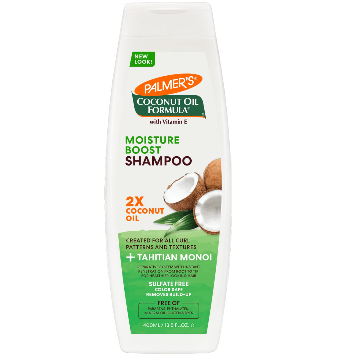 Palmer'S Coconut Oil Formula Moisture Boost Shampoo, 13.5 Fl Oz - Hydrating & Nourishing