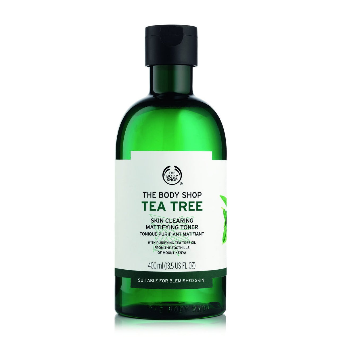 The Body Shop Tea Tree Skin Clearing Toner - 13.5 Fl Oz, Vegan, Mattifying Formula