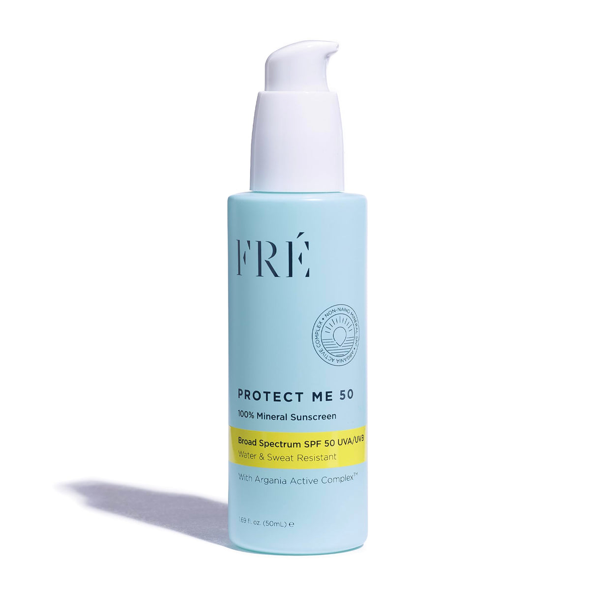 Fré Mineral Face Sunscreen Spf 50 - Reef Safe, Water-Resistant, No White Cast, 1.69 Fl Oz