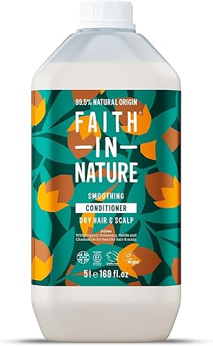 Faith In Nature Vegan Shampoo & Conditioner Set, 2 X 500Ml, Lavender & Geranium, Cruelty Free