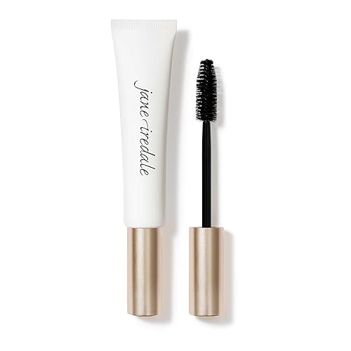 Jane Iredale Longest Lash Mascara, Black Ice, Thickening & Lengthening, Gluten-Free, 0.42 Oz