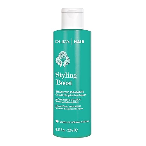 Pupa Milano Styling Boost Shampoo - Moisturizing, Frizz Control, 8.45 Oz