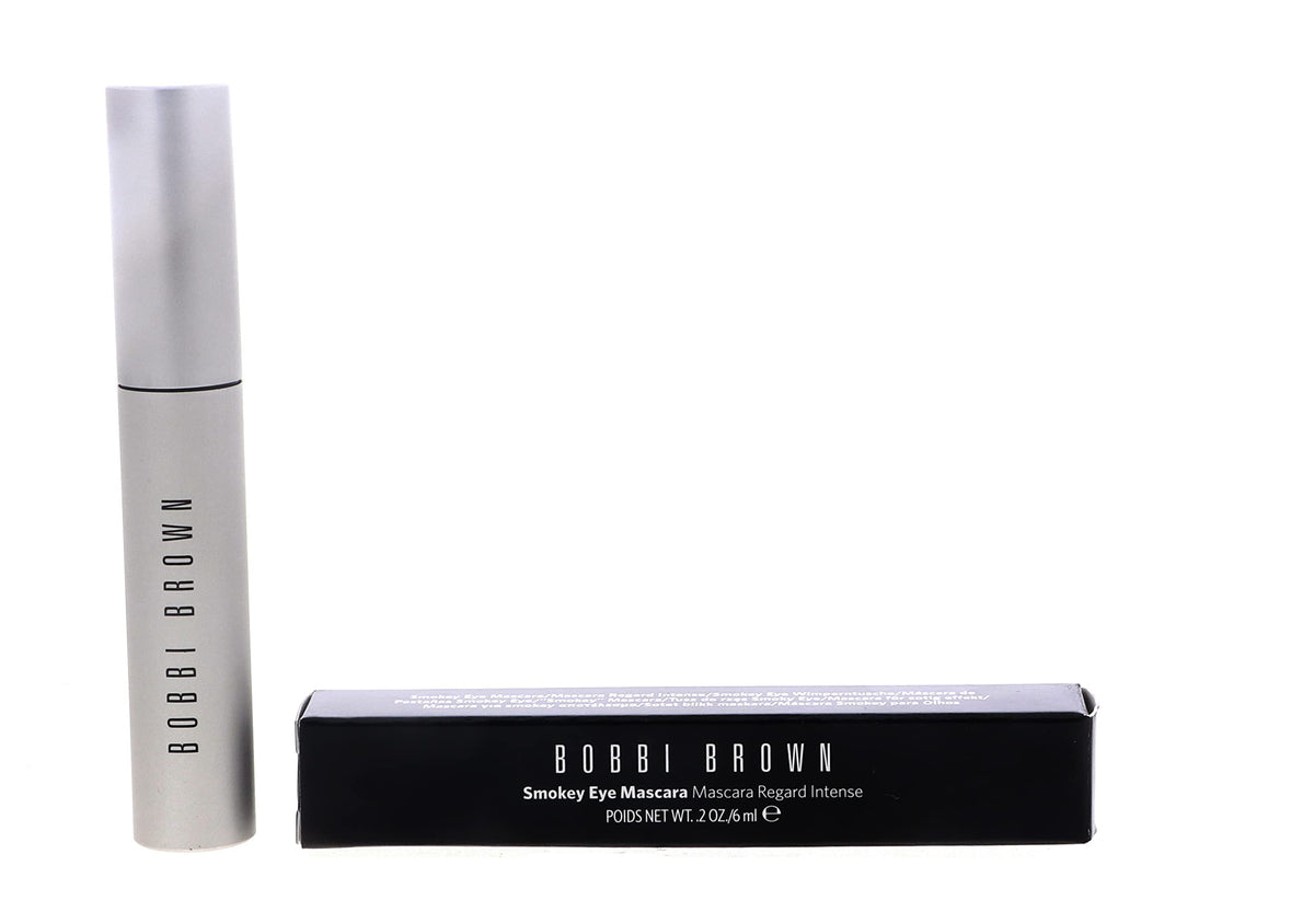 Bobbi Brown Smokey Eye Mascara, Black, 0.2 Fl Oz - Long-Lasting Volume & Definition