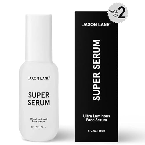 Jaxon Lane Super Serum: 5% Niacinamide & Vitamin C Anti-Aging Serum For Men, 2 Pack