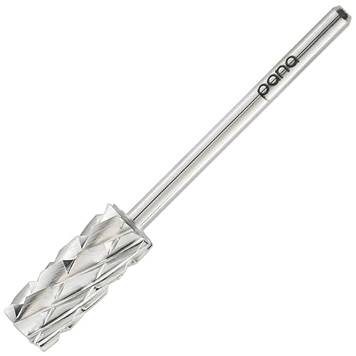 Beauticom Usa Pana Small Barrel Nail Drill Bit - 3/32&quot; Shank, Silver, 5X Coarse Grit