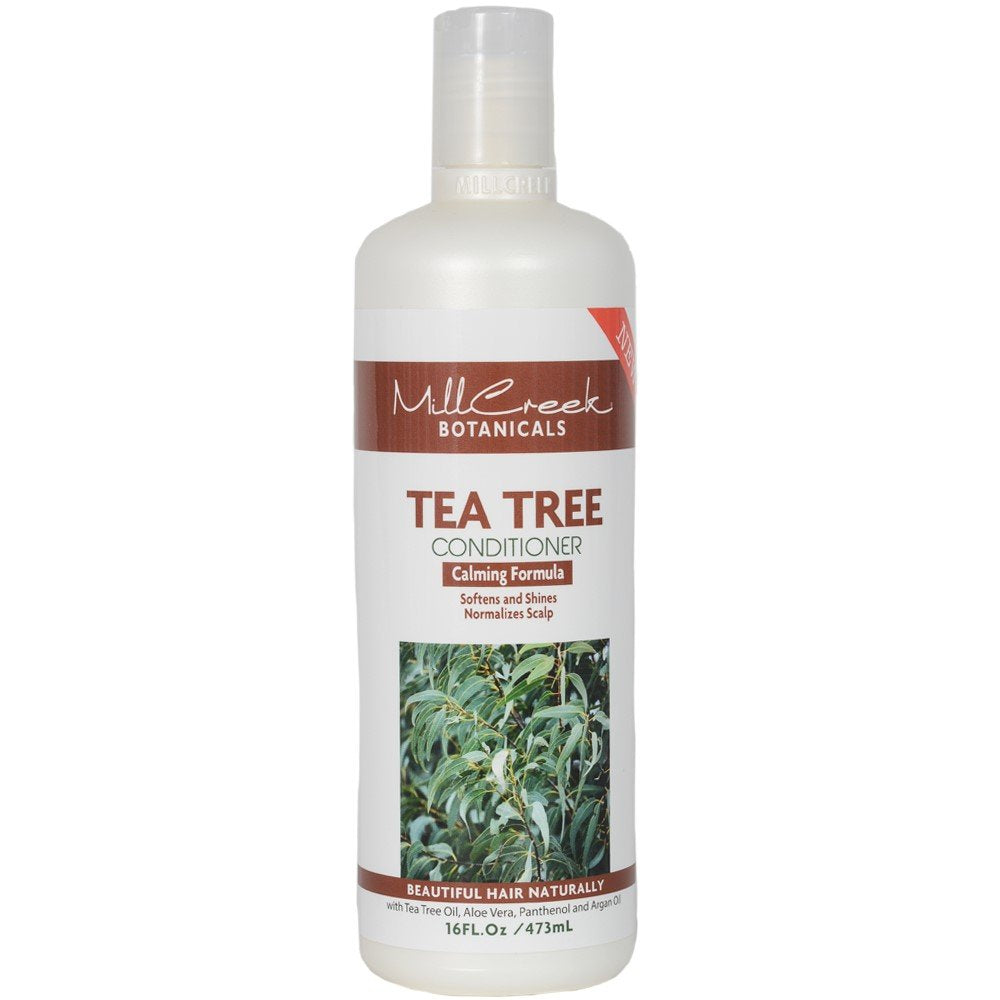 Mill Creek Tea Tree Conditioner - Natural & Organic, 14 Fl. Oz. For Healthy Hair