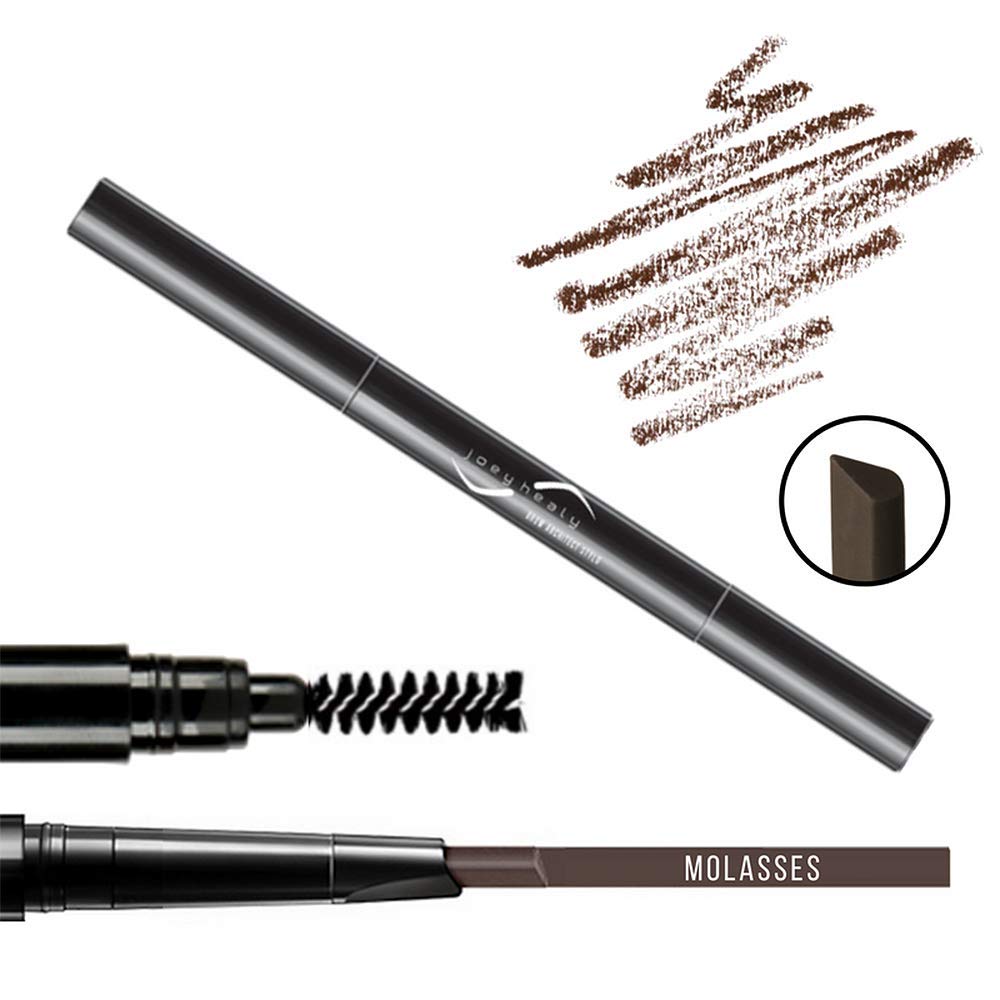 Joey Healy Brow Architect Stylo - Waterproof Eyebrow Pencil In Molasses For Brunettes