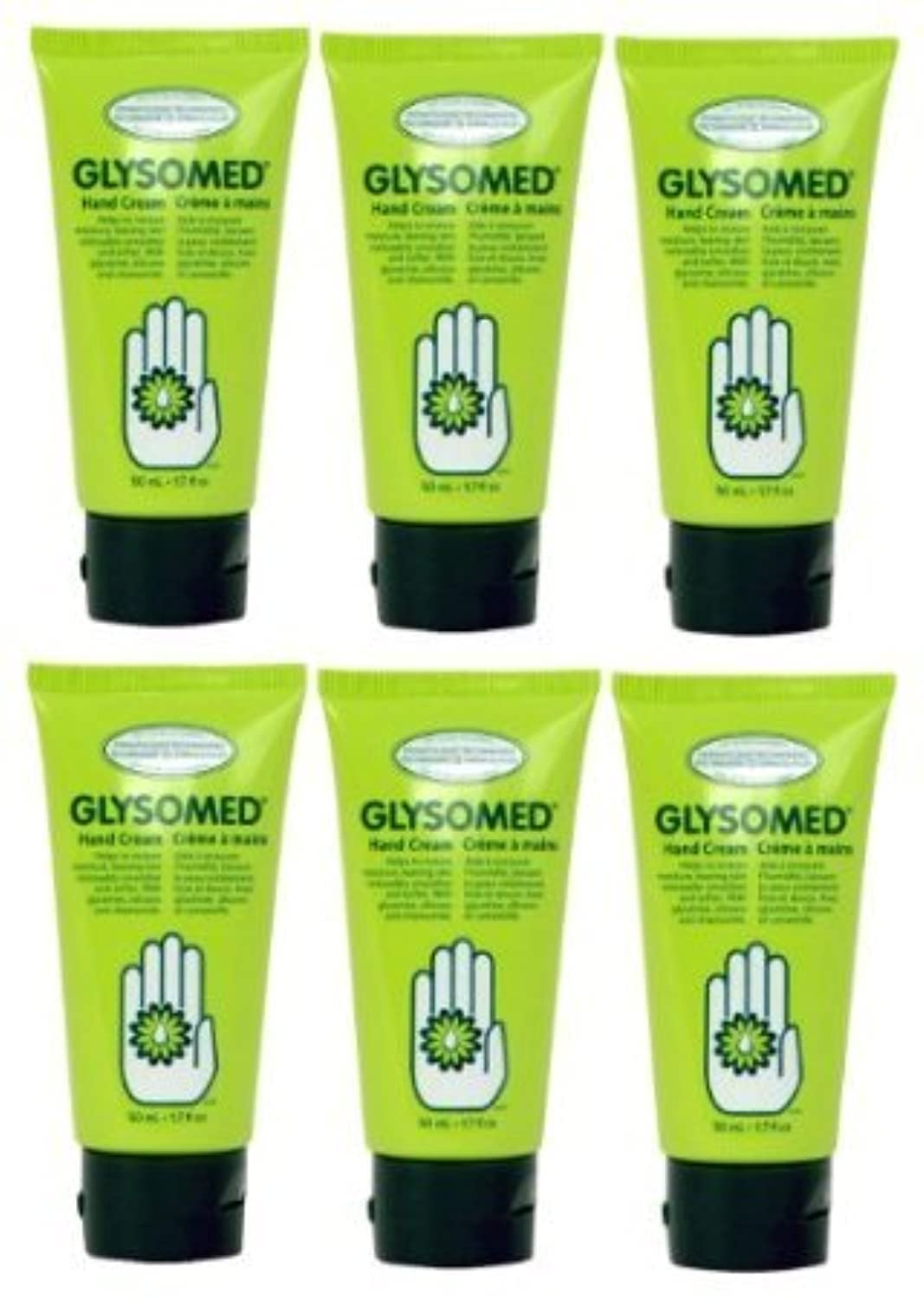 Glysomed Hand Cream 1.7 Oz - Moisturizing Purse Size (Pack Of 6) For Dry Skin Relief