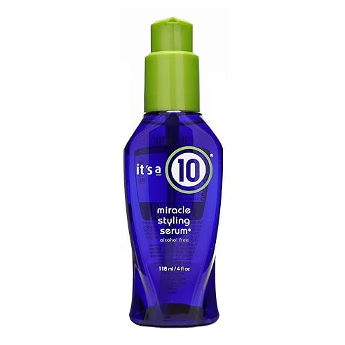 Its A 10 Miracle Styling Serum For Unisex, 4 Oz - Cranberry Hair Care Treatment