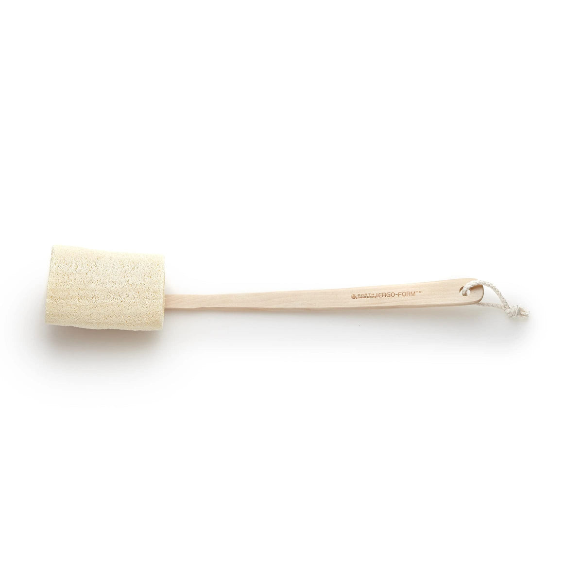 Earth Therapeutics Deluxe Loofah Back Massager Brush - Beige, 1 Count