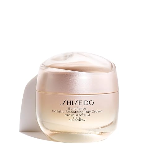 Shiseido Benefiance Wrinkle Smoothing Day Cream, 50 mL, SPF 23, Anti-Aging Moisturizer