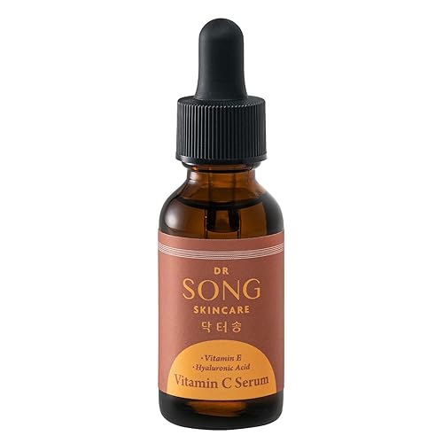 Dr Song Vitamin C Serum With Hyaluronic Acid - Anti-Aging Korean Skin Care, 1 Fl Oz