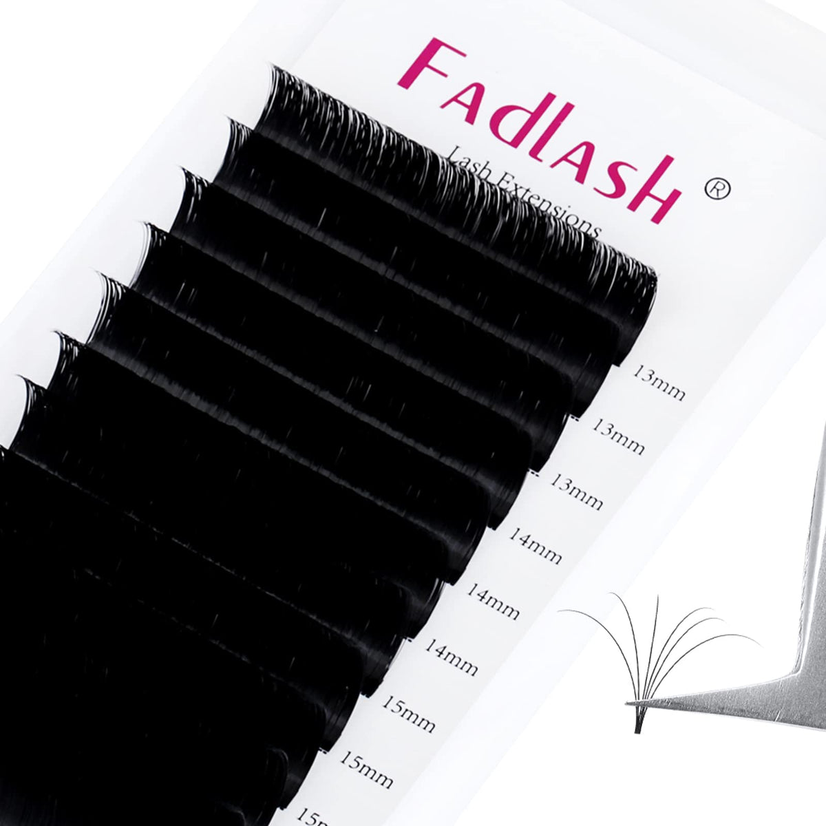 FADLASH Easy Fan Volume Lashes 0.03-0.10mm C D CC DD L Curl 13-16