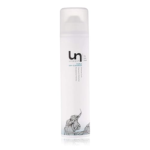 Unwash Curls Dry Cleanser - Lightweight, No Residue, Cleanses & Adds Volume, 5.1 Oz